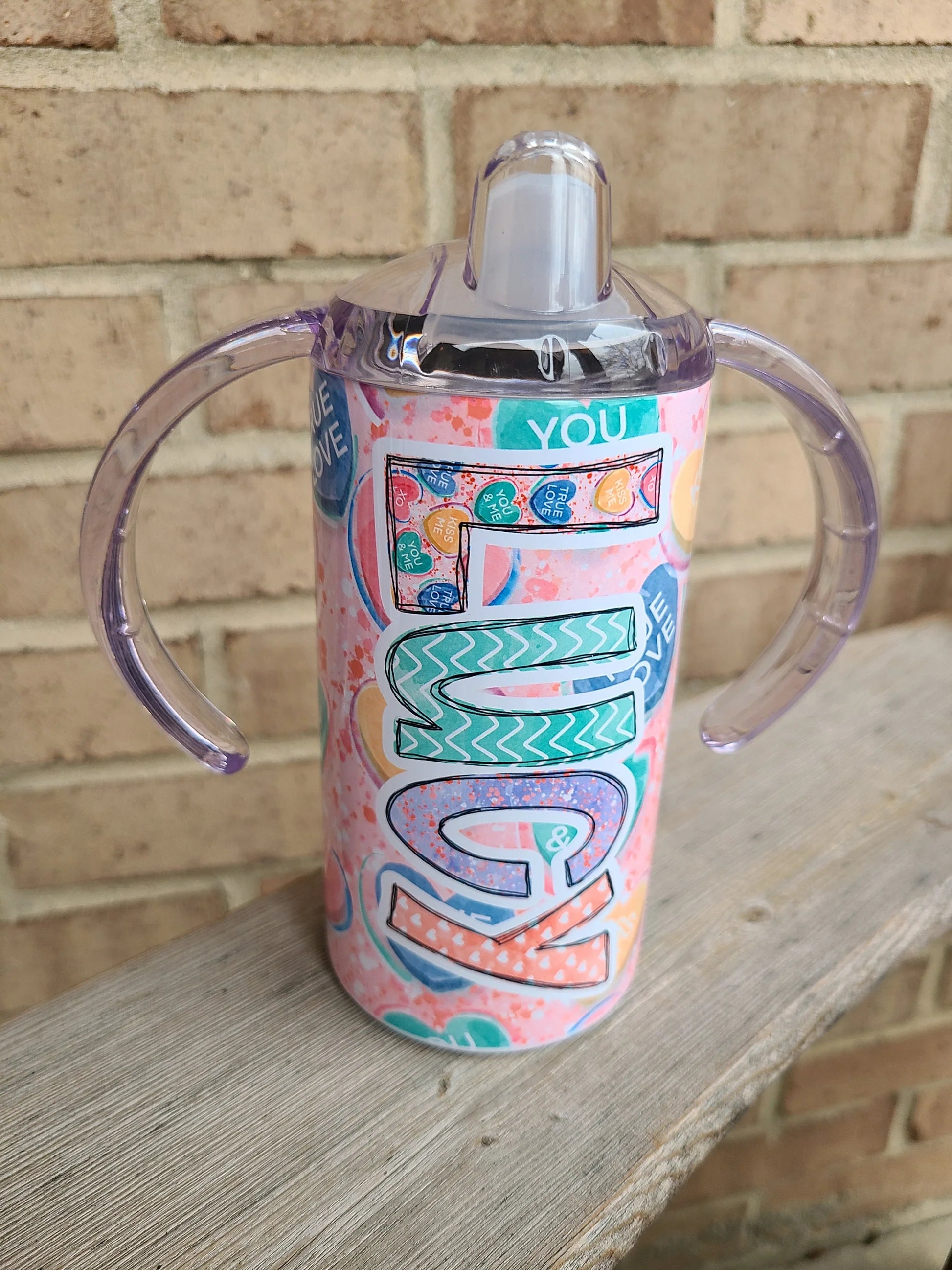 12oz Custom Sippy Cup