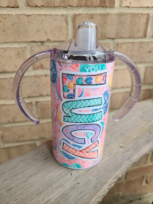 12oz Custom Sippy Cup
